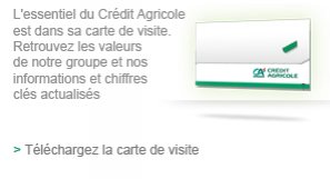 carte de visite crédit agricole