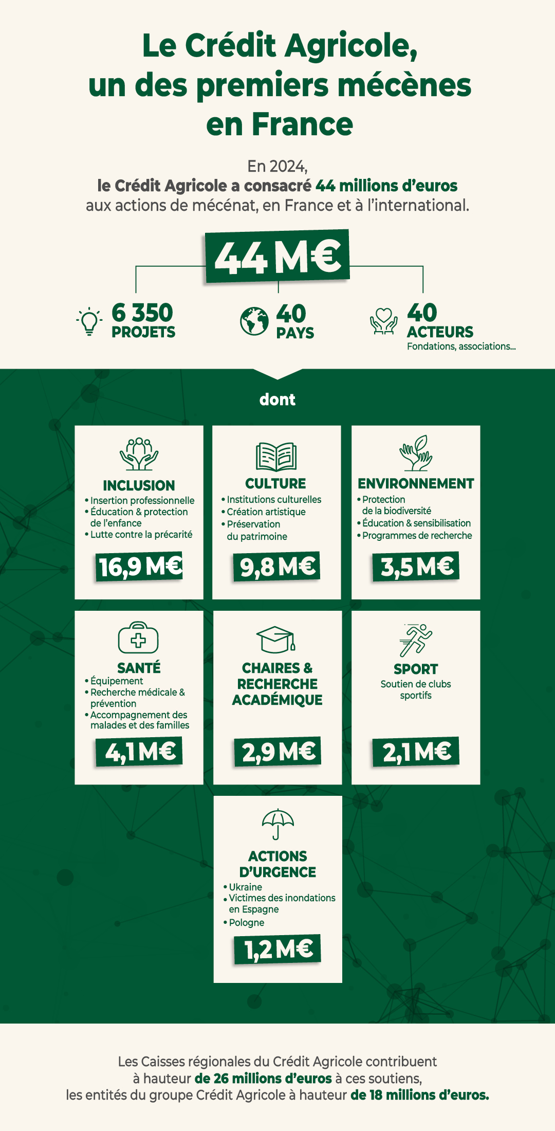 D&eacute;tails montants M&eacute;c&eacute;nat 2025 Infographie Fran&ccedil;ais