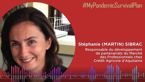 Stéphanie Sibrac, resp. de l'animation et des partenariats sur le marché des pros - Caisse régionale d'Aquitaine credit agricole