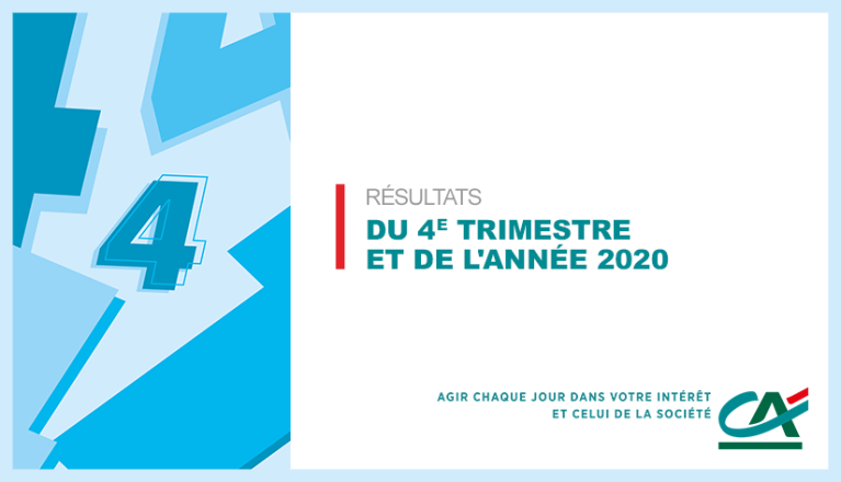 Résultats du 4e trimestre et de l’année 2020