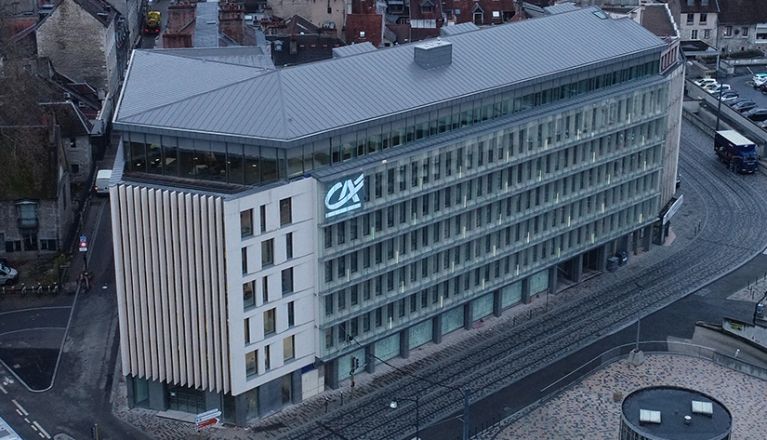 Un nouveau siège pour le Crédit Agricole Franche-Comté