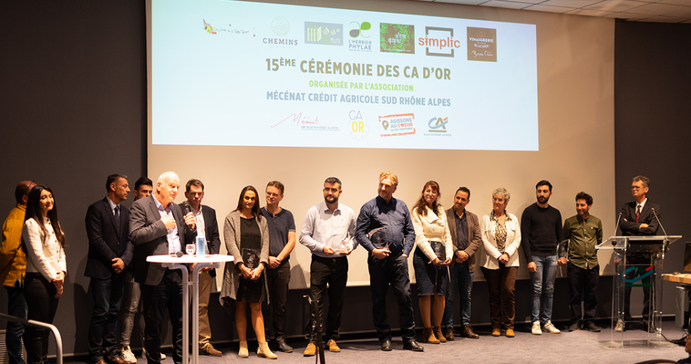 Le Crédit Agricole Sud Rhône Alpes démontre son soutien aux professionnels du territoire avec son concours CA d’Or - banque et groupe france
