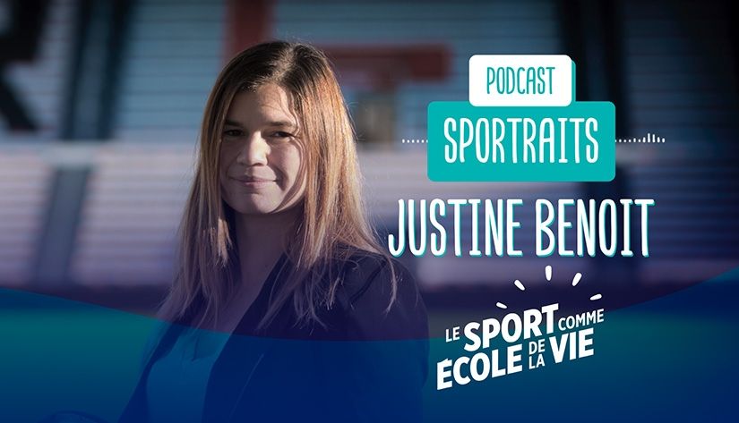 Le portrait sport d’aujourd’hui : Justine Benoit - banque credit agricole