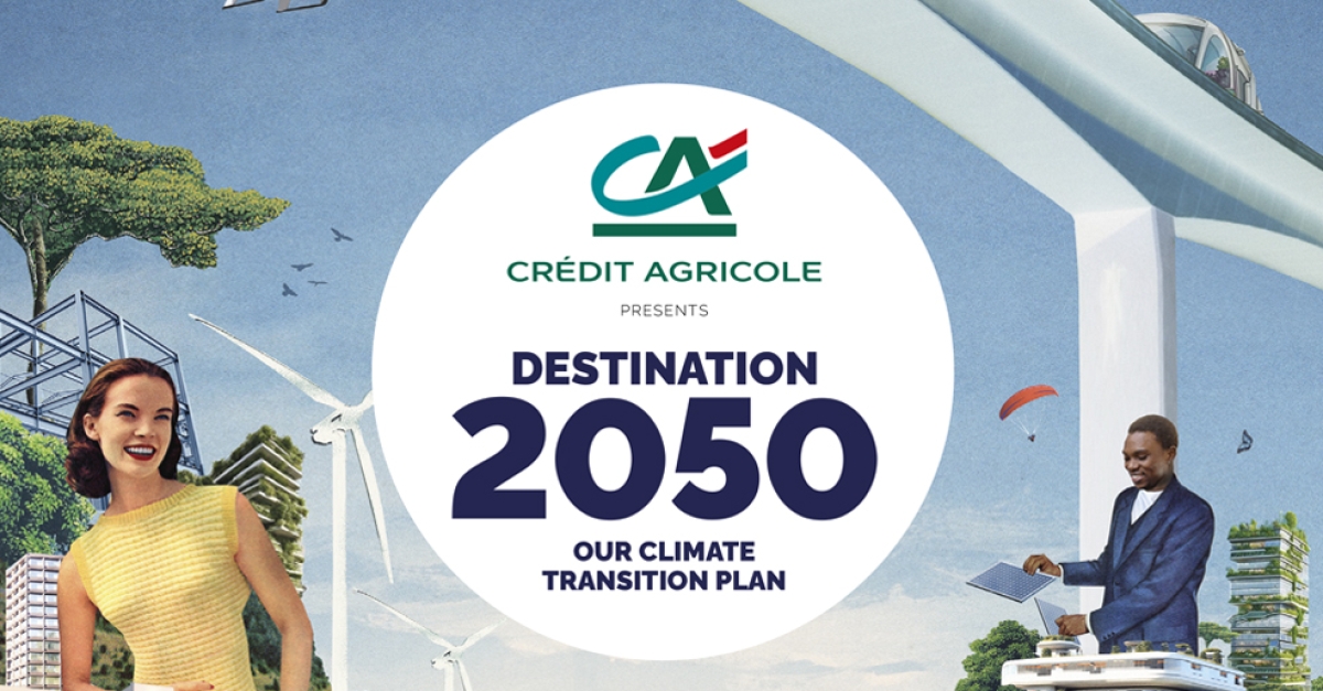 Crédit Agricole veröffentlicht aktualisierten Leitfaden für Netto-Null 2050