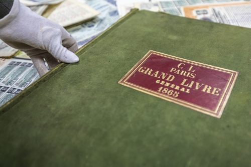 Grand livre du Crédit Lyonnais de 1965