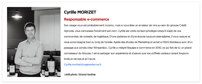 Portrait de Cyrille Morizet