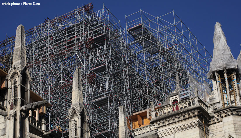 echafaudage_PS - credit agricole banque et groupe france